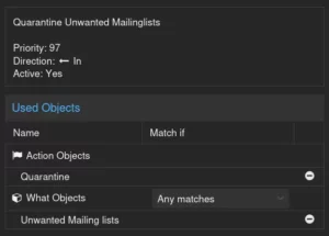 PMG Rule Details